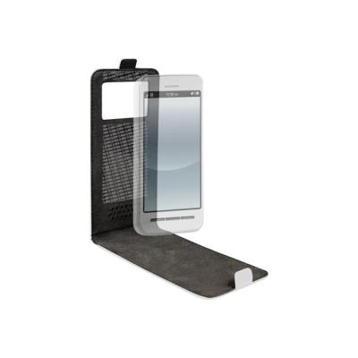 SBS Universal Flip Case - Flip cover voor mobiele telefoon - polyurethaan - wit
