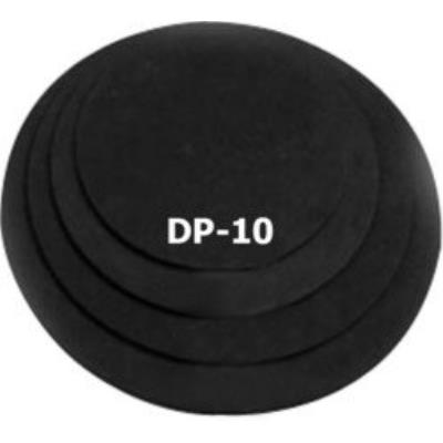 Stagg dp-10 tapis de pratique en caoutchouc 10 gris