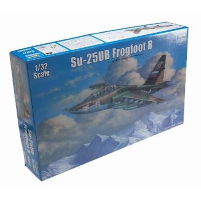 TRUMPETER 1/32 SU25UB FROGFOOT B RUSSIAN TRAINER AIRCRAFT MODEL KIT (JAPAN IMPORT)