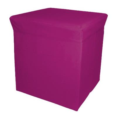 Phönix 817331pu stor'it siège et boîte de rangement mauve 41 x 44 x 41 cm