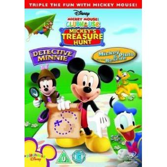 Mickey Mouse Clubhouse - Treasure Hunt / Detective Minnie / Mickey And ...