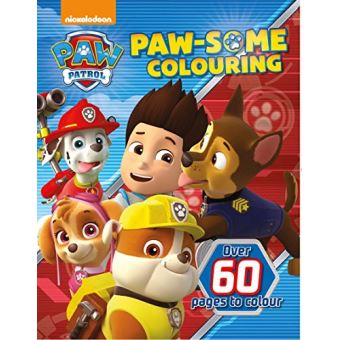 Nickelodeon Paw Patrol Paw-Some Colouring (Colouring Book) Parragon ...