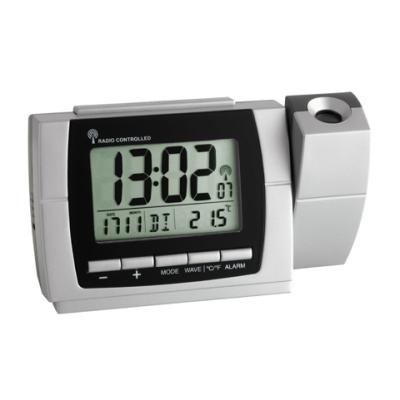 Tfa dostmann 60.5002 réveil projecteur radio-piloté avec température