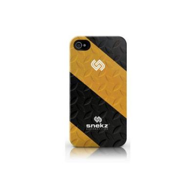 Snekz Hard Étui Verni Pour Iphone 4Et 4S Aspect Acier