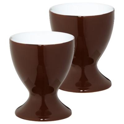 kahla 20c137a72605x pronto lot de 2 coquetiers marron