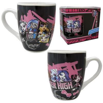 MUG CONIQUE MONSTER HIGH - NOIR & ROSE 06/23491