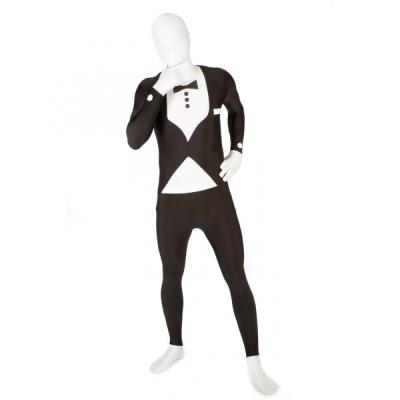 Costume de smoking noir Morphsuit - M