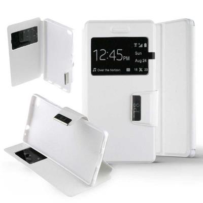 Etui Folio pour Huawei P8 - Blanc