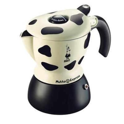 BIALETTI - MUKKA EXPRESS - 0103238 - PREPARATION CAPPUCINO OU CAFE AU LAIT - COLORIS VACHE