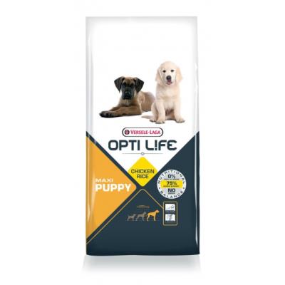 Croquettes opti life pour grand chiot sac 12,5 kg