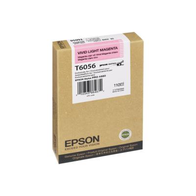 Epson T6056 - Magenta vif clair - originale - cartouche d'encre