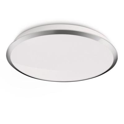 Philips 309411116 Denim Plafonnier LED Mati&egrave;res Synth&eacute;tiques M&eacute;tallique