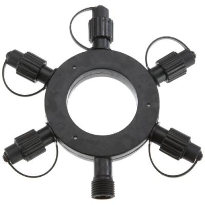 BEST SEASON 484-21 RÉPARTITEUR POUR GUIRLANDE LUMINEUSE LED, EN FORME D'ANNEAU