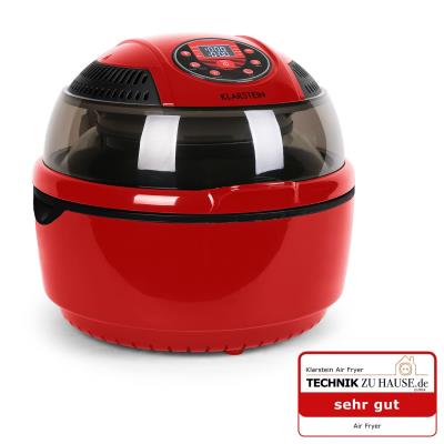 Klarstein VitAir Fryer Friteuse à air chaud 1400W -rouge