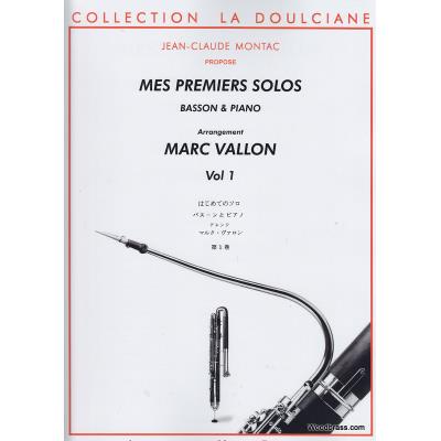 Partitions classique IMD ARPEGES MES PREMIERS SOLOS - BASSON ET PIANO Basson