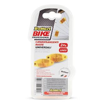 Éclairage vélo bottari réflecteurs pour roues de vélo-jaune - 1