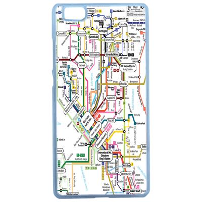 Etui Housse Coque Originale Carte De Metro Huawei Ascend P8 Lite