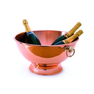 Vasque à champagne Mauviel cuivre 40cm - M'Tradition