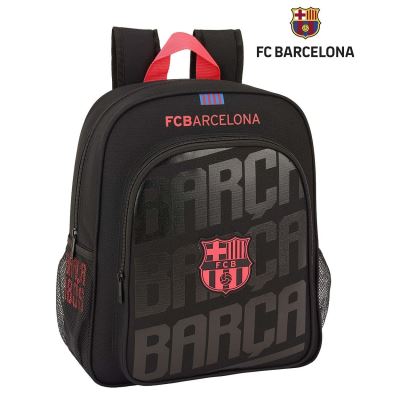 Barça Black Sac à dos Cartable adaptable 32x38x12