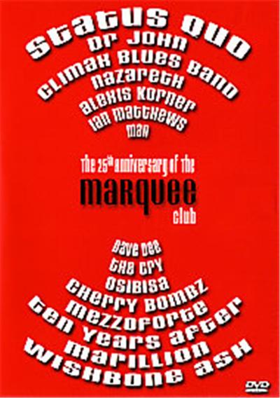 The Marquee Club - 25th Anniversary