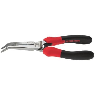 Pince demi-ronde Facom bec long effil&eacute; 200mm