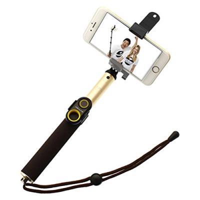 ASHUTB - Kit S6 - Kit Selfie pour Smartphone - 6 accessoires photos - Noir/Jaune