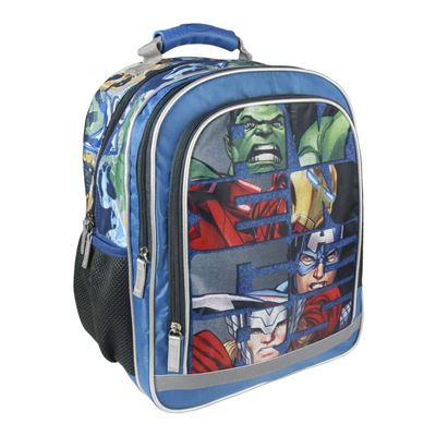 Cerdá Premium Avengers Sac à dos enfants, 38 cm, Bleu (azul)
