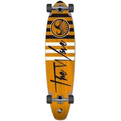 Wave skateboard stripper longskate orange 40