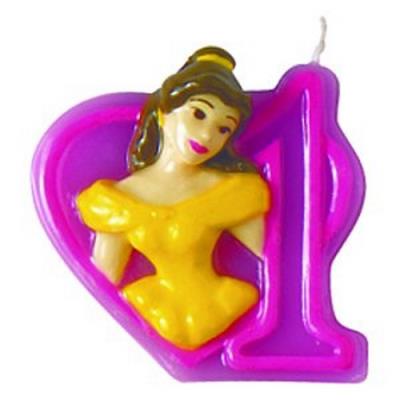 Bougie chiffre 1 Disney Princesses Journey? Taille  Unique