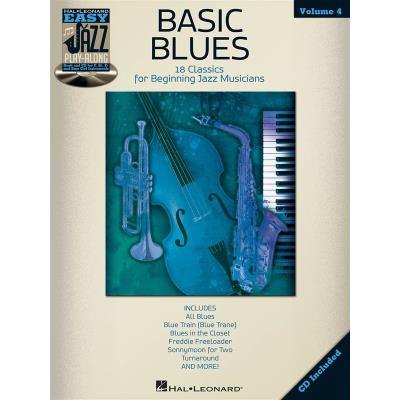 Easy Jazz Play-Along Vol.4 Basic Blues For All Instruments + Cd