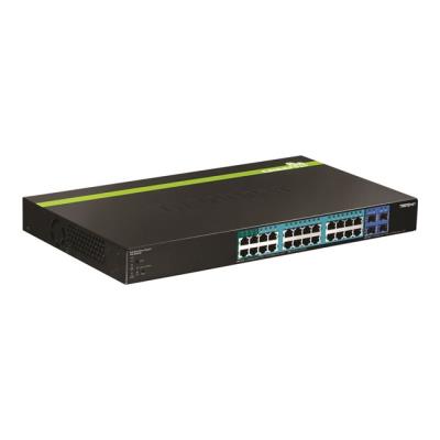 TRENDnet TPE TPE-2840WS 28-Port Gigabit Web Smart PoE+ Switch - switch - 28 poorten - Beheerd - rack-uitvoering