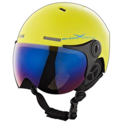 Crevice casque de ski-noir yellow blue 54-57