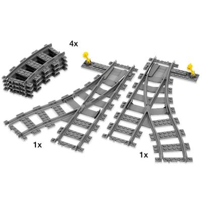 Lego - city - jeu de construction - les aiguillages v29