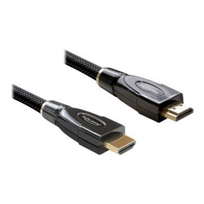 DeLOCK High Speed HDMI with Ethernet - HDMI with Ethernet cable - 2 m