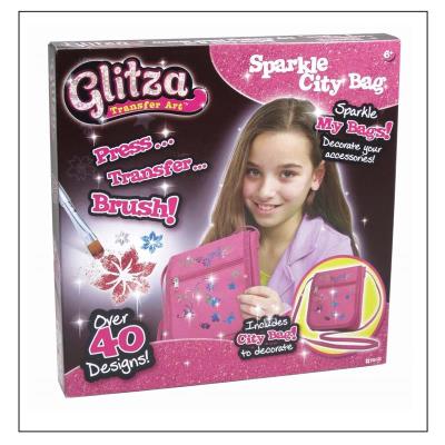 Knorrtoys GL7513 Set GLITZA 7513 - Sac en bandoulière à décorer