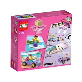 Lego juniors - 10677 - jeu de construction - l'excursion à la plage - 1