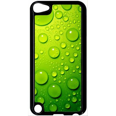 Coque ipod touch 5 goutte d eau verte
