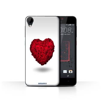 Coque De Stuff4 Coqueetuihousse Pour Htc Desire 825 Coeur Damour Rouge Design Coeur Valentine Collection