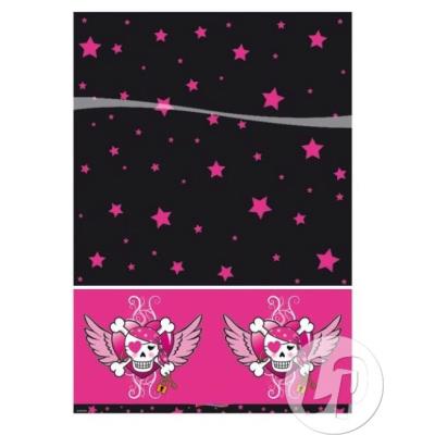 nappe pirate rose en plastique
