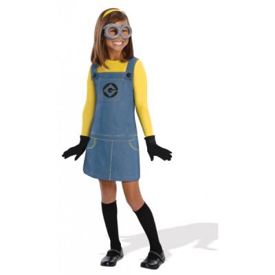 Costume de Minion Dave, Moi moche et méchant pour fille - 3-4 ans