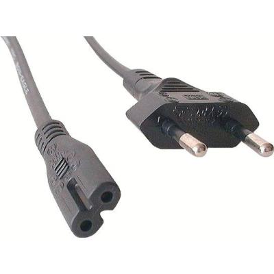 CABLING® Câble d'Alimentation Bipolaire pour appareils photo numériques - imprimantes - ordinateurs portables - DVD portables - téléviseurs