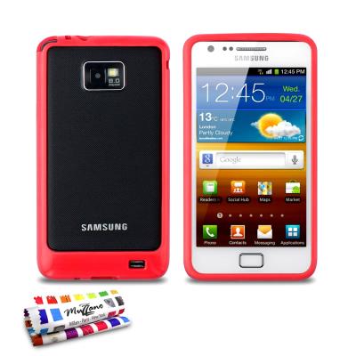 Bumper ORIGINAL Rouge , Colors,  de MUZZANO pour SAMSUNG GALAXY S2