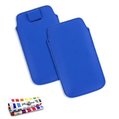 Etui ORIGINAL Bleu , Le Sweep,  de MUZZANO pour SONY XPERIA SP
