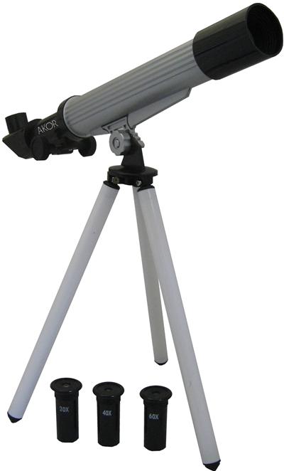 TÉLESCOPE AKOR 3 OCULAIRES 60x
