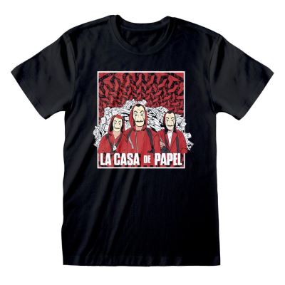 LA CASA DE PAPEL - T-Shirt - Group Shot - (S)