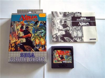 Porte-clés Rétro Ninja Gaiden Sega Game Gear - Article De Collection Neuf