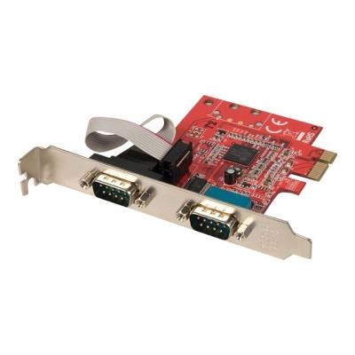 Lindy 2 Port Serial RS-232 - seriële adapter