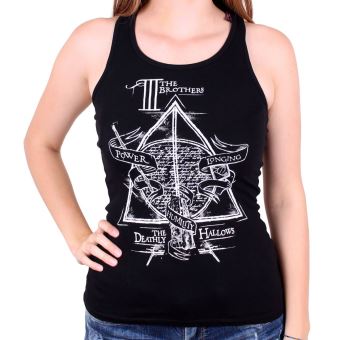 Debardeur Harry Potter Femme The Iii Brothers Noir Xl Autres Vetements Achat Prix Fnac