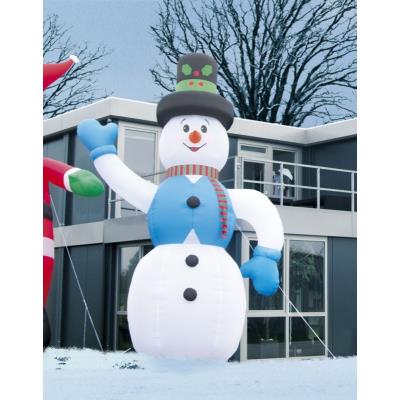 Bonhomme de neige géant avec gonflage automatique – 6 mètres
