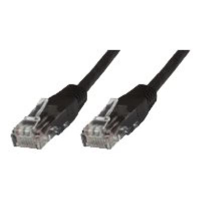 MicroConnect netwerkkabel - 20 cm - zwart